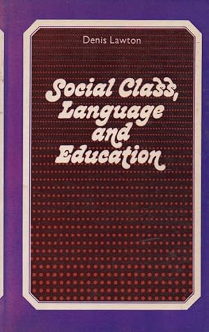 Social Class, Language and Education