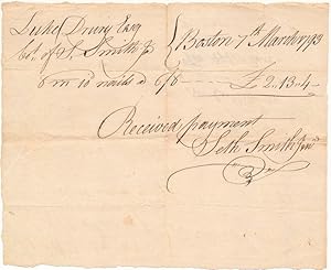 Autograph Document Signed