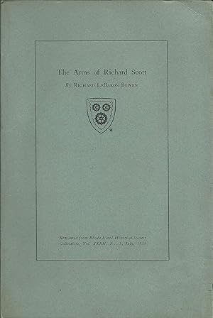Seller image for The Arms of Richard Scott for sale by Lincbook