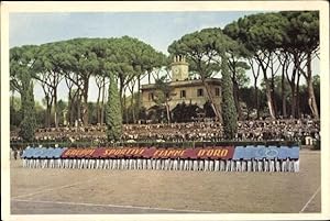 Seller image for Ansichtskarte / Postkarte Roma Rom Lazio, Piazza di Siena, Corpo delle Guardie di P. S., 1959, Gruppi Sportivi Fiamme d'Oro for sale by akpool GmbH