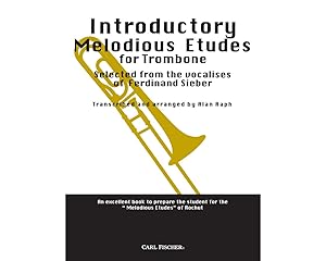 Seller image for RAPH A. - Introductory Melodious Etudes para Trombon for sale by Mega Music