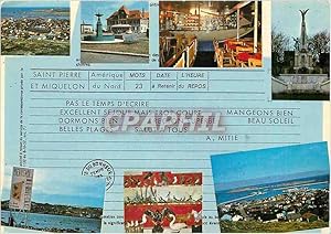 Image du vendeur pour Carte Postale Moderne Saint Pierre et Miquelon (Amerique du Nord) vue d'ensemble sur le Port La Poste mis en vente par CPAPHIL