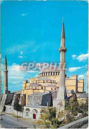 Bild des Verkufers fr Carte Postale Moderne Saint Sophia Museum Istanbul Turkey zum Verkauf von CPAPHIL