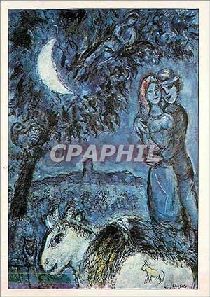 Immagine del venditore per Carte Postale Moderne Paysans de Vence Chagall venduto da CPAPHIL
