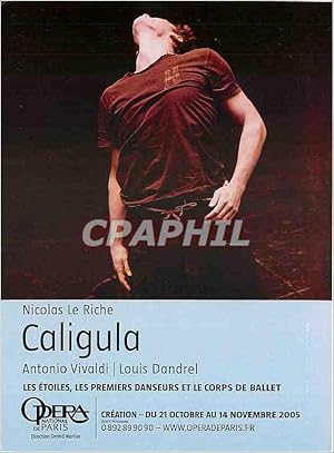 Seller image for Carte Postale Moderne Nicolas le Riche Caligula Antonio Vivaldi Louis Dandrel for sale by CPAPHIL