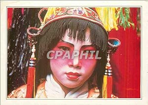 Carte Postale Moderne Singapore actrice Chinoise