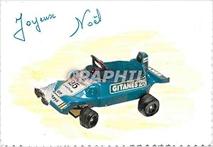 Image du vendeur pour Carte Postale Moderne Joyeux Noel Automobile F1 Gitanes mis en vente par CPAPHIL