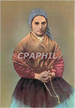 Carte Postale Moderne Lourdes (H P) Portrait authentique de Sainte Bernadette Soubirous