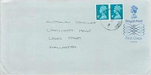 Imagen del vendedor de Entier Postal Stationary Great Britain Machin Australian Consulate Manchester a la venta por CPAPHIL