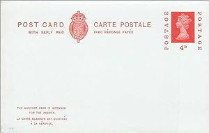 Imagen del vendedor de Entier Postal Postal Stationary Grande Bretagne Great Britain Machin 4d a la venta por CPAPHIL