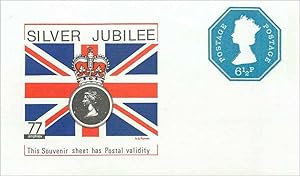 Bild des Verkufers fr Entier Postal Stationary Machin 6 1/2p Silver Jublee 1952 1977 zum Verkauf von CPAPHIL