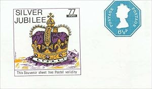 Seller image for Entier Postal Stationary Machin 6 1/2p Silver Jublee 1952 1977 for sale by CPAPHIL