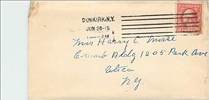 Seller image for Lettre Cover Etats-Unis 2c 1916 Dunkirk cover for sale by CPAPHIL