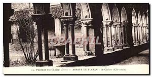 Seller image for Valence sur Baise - Abbaye de Flaran - Le Clotre Carte Postale Ancienne - for sale by CPAPHIL