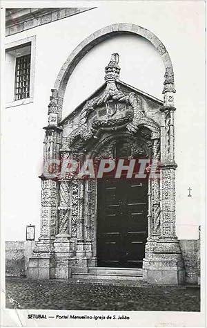 Image du vendeur pour Carte Postale Moderne Setubal Portal Manuelin Igraja de S Juliao mis en vente par CPAPHIL