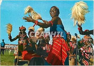 Carte Postale Moderne Danseurs traditionnels de la Nigerie occidentale