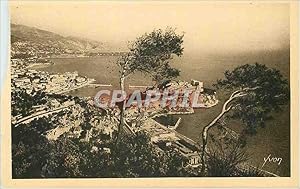 Carte Postale Ancienne Monaco Monte Carlo vue générale