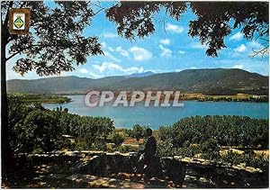 Bild des Verkufers fr Carte Postale Moderne Banyoles (Girona) vue gnral du lac des le belvedere zum Verkauf von CPAPHIL