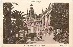 Image du vendeur pour Carte Postale Ancienne Monte Carlo Le casino mis en vente par CPAPHIL