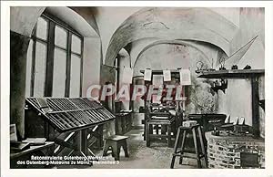 Image du vendeur pour Carte Postale Moderne Rekonstruierte Gutenberg Werkstatt mis en vente par CPAPHIL