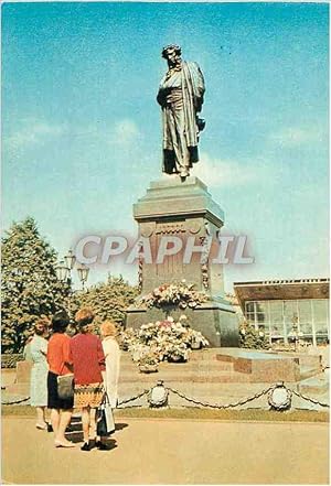 Image du vendeur pour Carte Postale Moderne Mockba Monument to AS Pushkin mis en vente par CPAPHIL