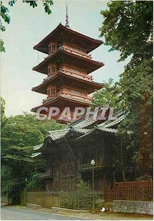 Carte Postale Moderne Bruxelles la tour japonaise provenant de l'exposition de paris (1900) fut a...