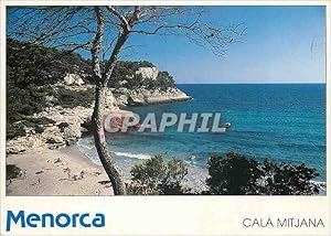 Bild des Verkufers fr Carte Postale Moderne Menorca Cala Mitjana zum Verkauf von CPAPHIL