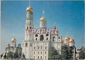 Imagen del vendedor de Carte Postale Moderne Moscow kremlin cathedral square in the forefront ivan the great bell tower builder bon fryazin a la venta por CPAPHIL