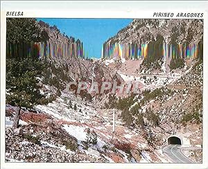 Bild des Verkufers fr Carte Postale Moderne Pirineo aragones Bielsa tunel bielsa aragnouet zum Verkauf von CPAPHIL
