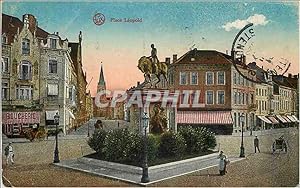 Carte Postale Ancienne Namur Ostende Place Leopold