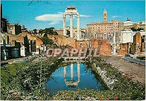 Imagen del vendedor de Carte Postale Moderne Roma Forum Romain Temple de Castor et Pollux a la venta por CPAPHIL