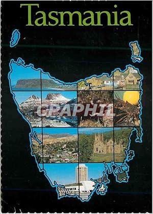 Seller image for Carte Postale Moderne Australia Tasmania The Treasure Island for sale by CPAPHIL