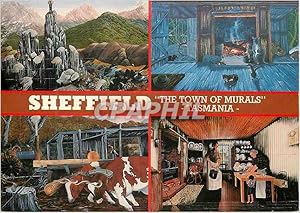 Imagen del vendedor de Carte Postale Moderne Australia Tasmania Sheffield a la venta por CPAPHIL