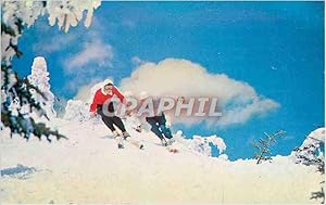 Carte Postale Moderne A Fast Turn Ski