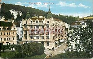 Carte Postale Ancienne Marienbad Hôtel Stern