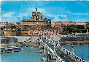 Seller image for Carte Postale Moderne Roma Pont et Chteau Saint Ange for sale by CPAPHIL