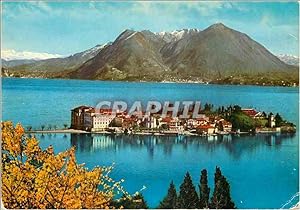 Bild des Verkufers fr Carte Postale Moderne Lac majeur isola bella vers laveno zum Verkauf von CPAPHIL