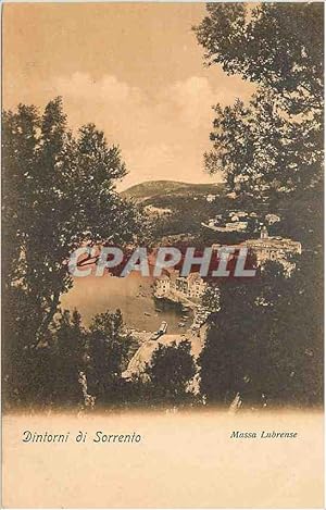 Carte Postale Ancienne Sorrento Massa Lubrense