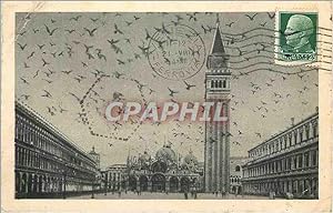 Carte Postale Ancienne Venezia Piazza S Marco