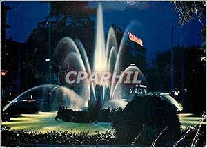 Immagine del venditore per Carte Postale Moderne Lugano di notte Lugano bei Nacht Lugano la nuit venduto da CPAPHIL