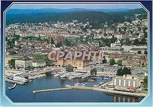 Image du vendeur pour Carte Postale Moderne Neuchatel vue arienne Neuchatel Capitale de la Technologie de Pointe Helvetia Editions Jeanneret Chacon succ La Cha mis en vente par CPAPHIL