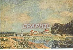 Imagen del vendedor de Carte Postale Moderne A Sisley Le barrage Der damn La diga La presa Musee d Art et d Histoire Geneve Suisse a la venta por CPAPHIL