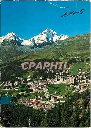 Bild des Verkufers fr Carte Postale Moderne St Moritz zum Verkauf von CPAPHIL