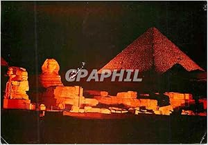 Seller image for Carte Postale Moderne Giza Sound and Light at the Pyramids of Giza for sale by CPAPHIL