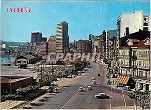 Seller image for Carte Postale Moderne La Coruna L Avenue de Linares Rivas for sale by CPAPHIL