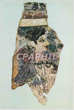 Bild des Verkufers fr Carte Postale Moderne Heraklion Museum La Parisiennes Fresco From Knossos zum Verkauf von CPAPHIL
