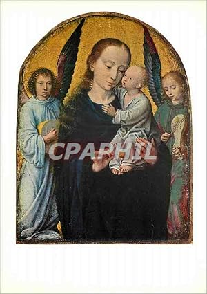 Carte Postale Moderne Gerard David Maria mit dem Kinde La Vierge et l Enfant Kunstmuseum Basel Ve...