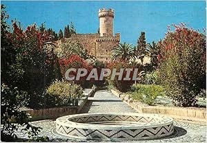 Bild des Verkufers fr Carte Postale Moderne Rhodes Jardin des fleurs zum Verkauf von CPAPHIL