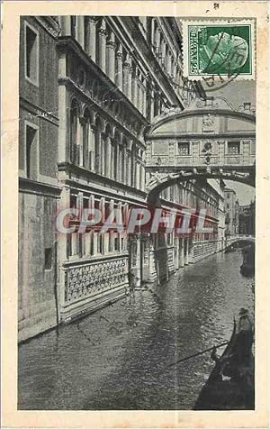 Carte Postale Ancienne Venezia Ponte dei Sospiri