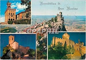 Seller image for Carte Postale Moderne Repubblica di San Marino Astrologie Crabe Lion Taureau for sale by CPAPHIL